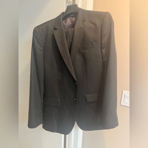 Men’s 2 piece banana republic black suit